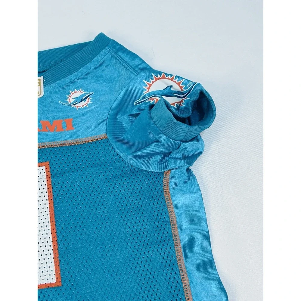 Miami Dolphins Dog Jersey Tua Tagovailoa NFL Mesh Pet Shirt Size L Aqua
